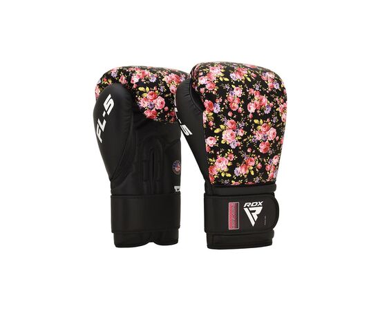 Боксерские перчатки RDX FL-5 Black 8 унцій (BGR-FL5B-8oz), изображение 3 Боксерские перчатки RDX FL-5 Black 8 унцій (BGR-FL5B-8oz), изображение 3