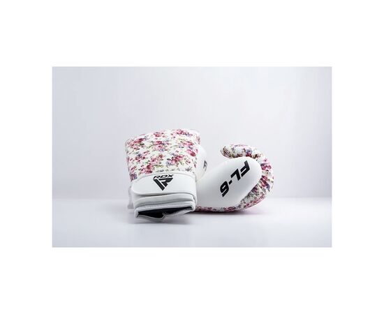Боксерские перчатки RDX FL-6 White 8 унцій (BGR-FL6W-8oz), изображение 7 Боксерские перчатки RDX FL-6 White 8 унцій (BGR-FL6W-8oz), изображение 7