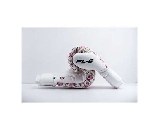 Боксерские перчатки RDX FL-6 White 8 унцій (BGR-FL6W-8oz), изображение 9 Боксерские перчатки RDX FL-6 White 8 унцій (BGR-FL6W-8oz), изображение 9