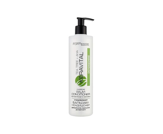 Кондиционер для волос Fortesse Professional Detox & Shine С чайным деревом и AHA-кислотами 400 мл (4823115504500)