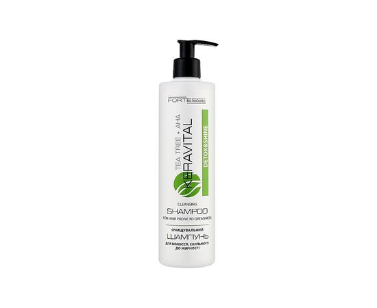 Шампунь Fortesse Professional Detox & Shine С чайным деревом и AHA-кислотами 400 мл (4823115504494)