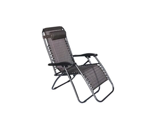 Крісло складане Voltronic 1800х650х1150мм Brown (YT36098)