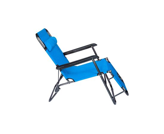 Кресло складное Voltronic 1530х600х800мм Blue (YT36482), изображение 3 Кресло складное Voltronic 1530х600х800мм Blue (YT36482), изображение 3