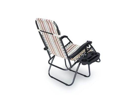 Крісло складане Voltronic 1800х650х1150мм Brown/White (YT36696), зображення 3 Крісло складане Voltronic 1800х650х1150мм Brown/White (YT36696), зображення 3