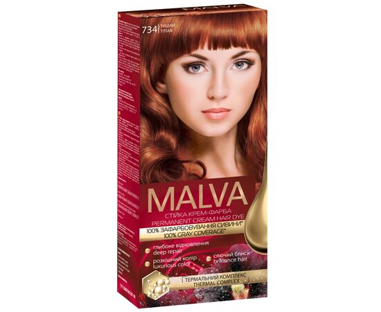 Краска для волос Acme Color Malva Color Revive Стойкая 734 - Медный (4823115502889)