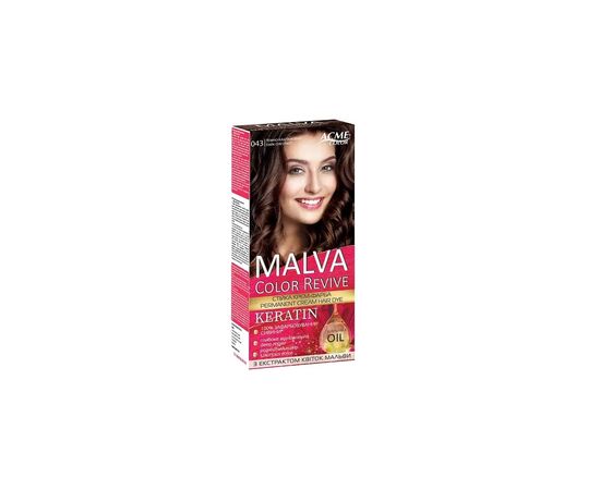 Краска для волос Acme Color Malva Color Revive Стойкая 043 - Темно-каштановый (4823115502964)