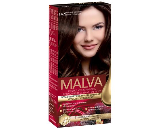Краска для волос Acme Color Malva Color Revive Стойкая 142 - Черный шоколад (4823115502919)