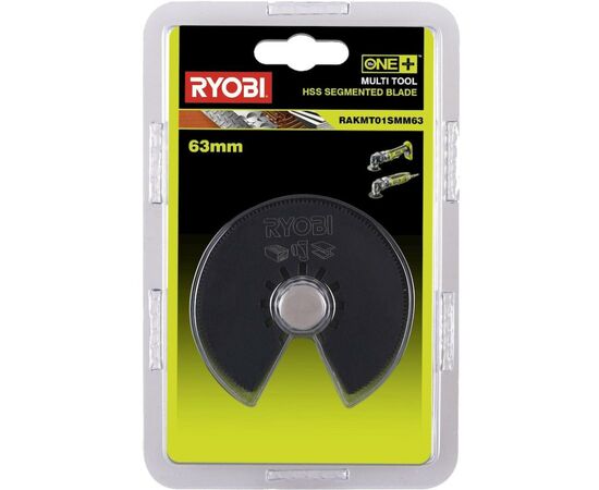 Полотно Ryobi для RAKMT01SMM63 по дереву и металлу 63мм (5132003924), изображение 2 Полотно Ryobi для RAKMT01SMM63 по дереву и металлу 63мм (5132003924), изображение 2