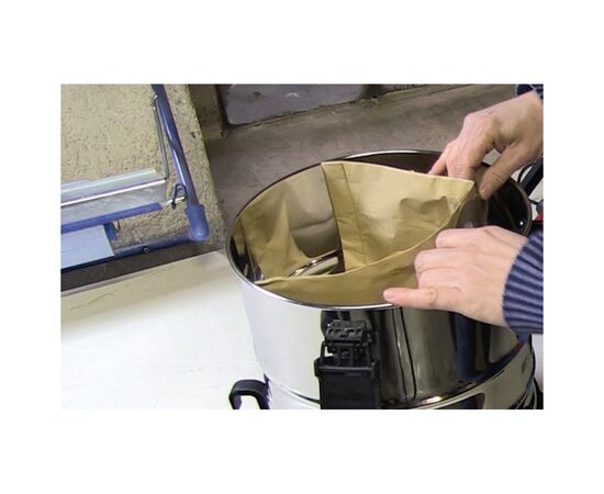 Мешок для пылесоса Einhell бумажный, 25л, 5шт (2351150), изображение 2 Мешок для пылесоса Einhell бумажный, 25л, 5шт (2351150), изображение 2