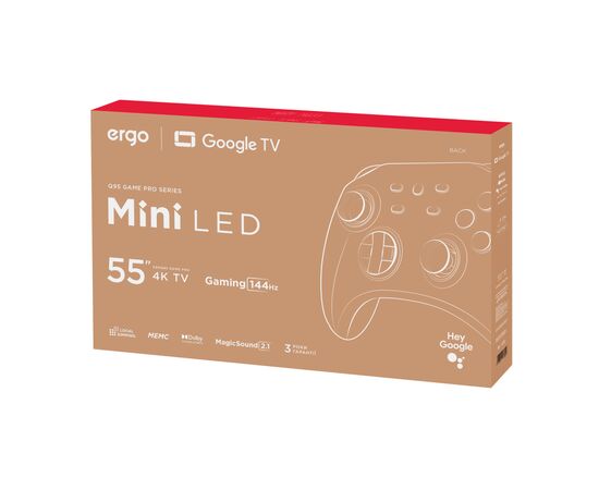 Телевизор Ergo 55MQ95, изображение 8 Телевизор Ergo 55MQ95, изображение 8