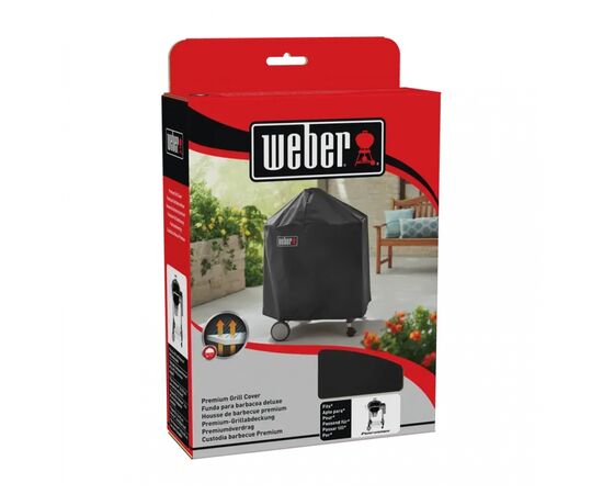 Аксессуар для гриля Weber Чохол преміум для Performer Original (7145), изображение 3 Аксессуар для гриля Weber Чохол преміум для Performer Original (7145), изображение 3