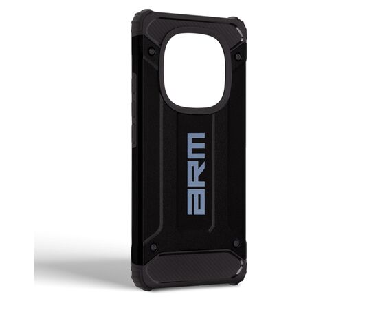 Чехол для мобильного телефона Armorstandart Panzer Xiaomi Redmi Note 14 Pro 4G / 14 Pro 5G / Poco X7 Black (ARM79848), изображение 2