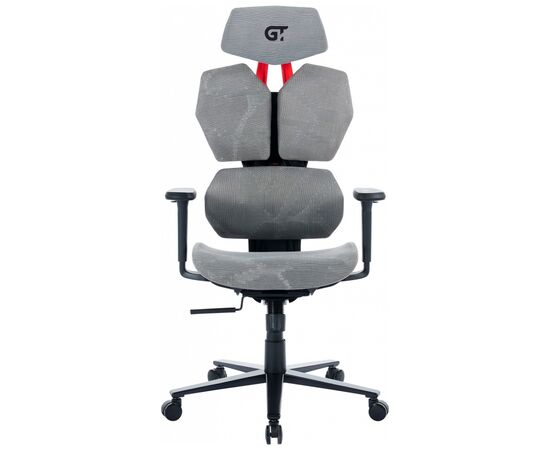 Кресло игровое GT Racer X-6008 Gray, изображение 6 Кресло игровое GT Racer X-6008 Gray, изображение 6