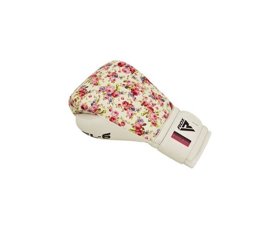 Боксерські рукавички RDX FL-6 White 12 унцій (BGR-FL6W-12oz), зображення 4 Боксерські рукавички RDX FL-6 White 12 унцій (BGR-FL6W-12oz), зображення 4