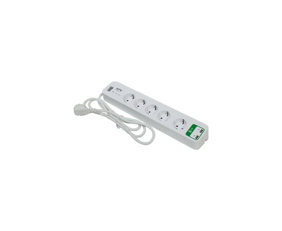 Сетевой фильтр питания APC Essential SurgeArrest 5 outlets ++ 2 USB (5V, 2.4A) (PM5U-RS), изображение 2 Сетевой фильтр питания APC Essential SurgeArrest 5 outlets ++ 2 USB (5V, 2.4A) (PM5U-RS), изображение 2