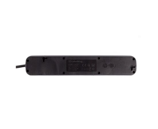 Сетевой фильтр питания ColorWay CW-PSEA42BK /2M black (CW-PSEA42BK), изображение 2 Сетевой фильтр питания ColorWay CW-PSEA42BK /2M black (CW-PSEA42BK), изображение 2