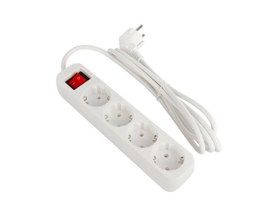 Сетевой фильтр питания ColorWay CW-PSEA42W/ 2M white (CW-PSEA42W), изображение 5 Сетевой фильтр питания ColorWay CW-PSEA42W/ 2M white (CW-PSEA42W), изображение 5