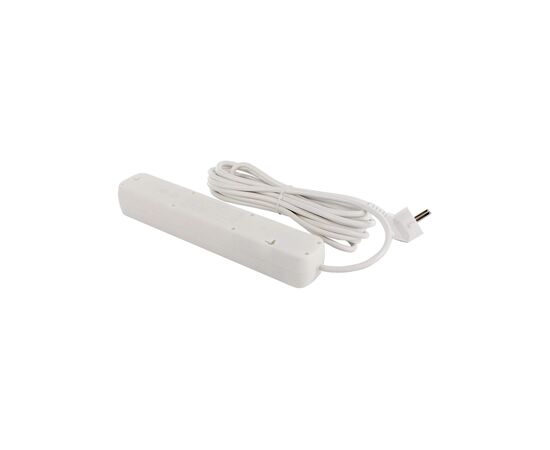 Сетевой фильтр питания ColorWay CW-PSEA55W, 5 розеток/ 5M white (CW-PSEA55W), изображение 3 Сетевой фильтр питания ColorWay CW-PSEA55W, 5 розеток/ 5M white (CW-PSEA55W), изображение 3