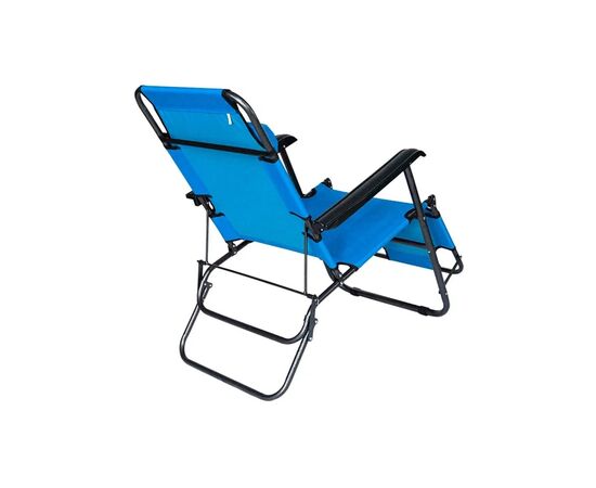 Кресло складное Voltronic 1780х600х800мм, Blue (YT36096), изображение 2 Кресло складное Voltronic 1780х600х800мм, Blue (YT36096), изображение 2