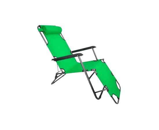 Кресло складное Voltronic 1780х600х800мм Green (YT36490), изображение 2 Кресло складное Voltronic 1780х600х800мм Green (YT36490), изображение 2