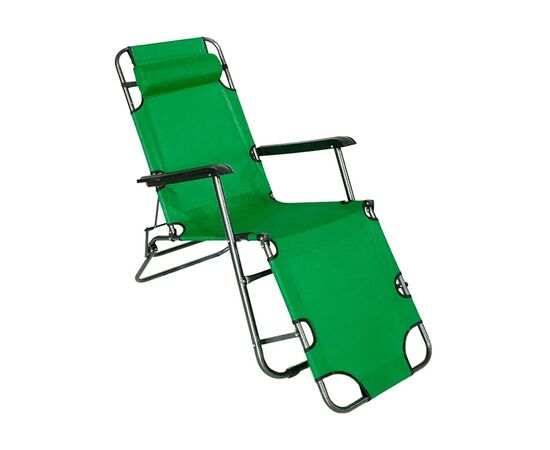 Кресло складное Voltronic 1780х600х800мм Green (YT36490)