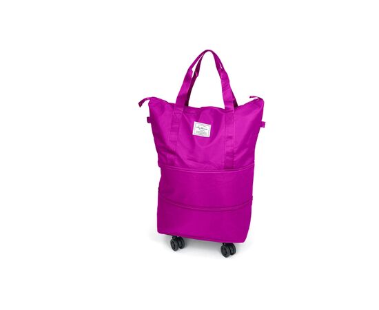 Сумка дорожная Voltronic 55х22х80 cm, 56-75 л Dark purple (YT-M-75D), изображение 2 Сумка дорожная Voltronic 55х22х80 cm, 56-75 л Dark purple (YT-M-75D), изображение 2