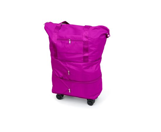 Сумка дорожная Voltronic 55х22х80 cm, 56-75 л Dark purple (YT-M-75D), изображение 3 Сумка дорожная Voltronic 55х22х80 cm, 56-75 л Dark purple (YT-M-75D), изображение 3