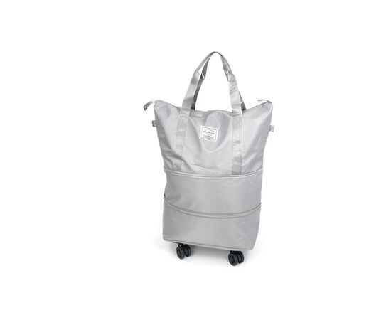 Сумка дорожная Voltronic 55х22х80 cm, 56-75 л Grey (YT-M-75G), изображение 2 Сумка дорожная Voltronic 55х22х80 cm, 56-75 л Grey (YT-M-75G), изображение 2