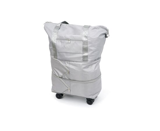 Сумка дорожная Voltronic 55х22х80 cm, 56-75 л Grey (YT-M-75G), изображение 3 Сумка дорожная Voltronic 55х22х80 cm, 56-75 л Grey (YT-M-75G), изображение 3