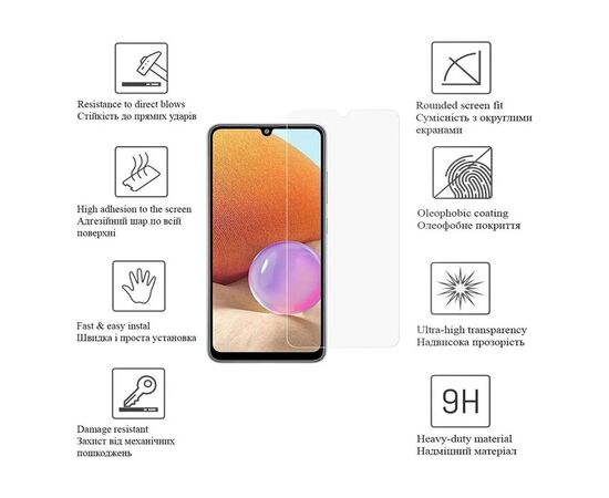 Стекло защитное Drobak Samsung Galaxy A56 (383875), изображение 4 Стекло защитное Drobak Samsung Galaxy A56 (383875), изображение 4