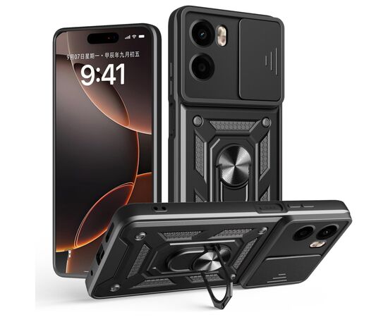 Чехол для мобильного телефона BeCover Military Motorola Moto G05 / E15 Black (713527), изображение 3