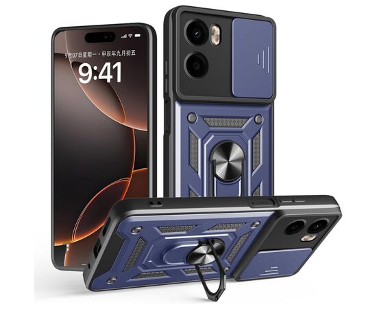 Чохол до мобільного телефона BeCover Military Motorola Moto G05 / E15 Blue (713528), зображення 2