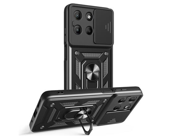 Чохол до мобільного телефона BeCover Military Motorola Moto G15 / G15 Power Black (713530), зображення 2