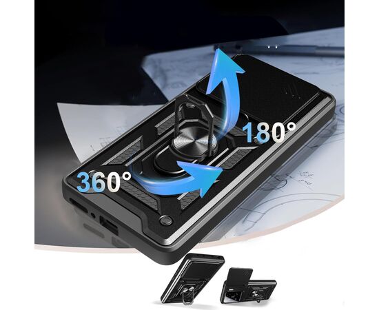 Чохол до мобільного телефона BeCover Military Nubia V70 Black (713534), зображення 2