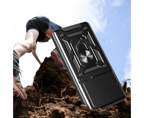 Чохол до мобільного телефона BeCover Military Nubia V70 Black (713534), зображення 3