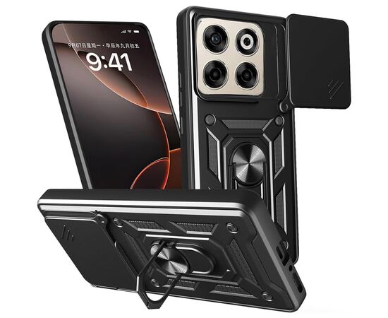 Чохол до мобільного телефона BeCover Military Nubia V70 Black (713534), зображення 5