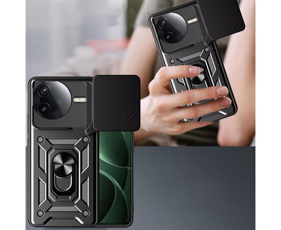 Чохол до мобільного телефона BeCover Military Poco F7 Pro Black (713536), зображення 2