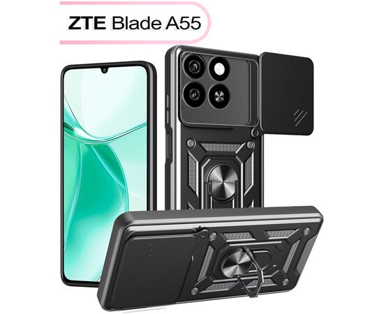 Чехол для мобильного телефона BeCover Military ZTE Blade A55 Black (713550)