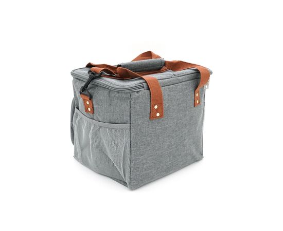 Термосумка Voltronic DF02 12 Л (300х300х180мм), Grey (DF02/Gy), изображение 2 Термосумка Voltronic DF02 12 Л (300х300х180мм), Grey (DF02/Gy), изображение 2