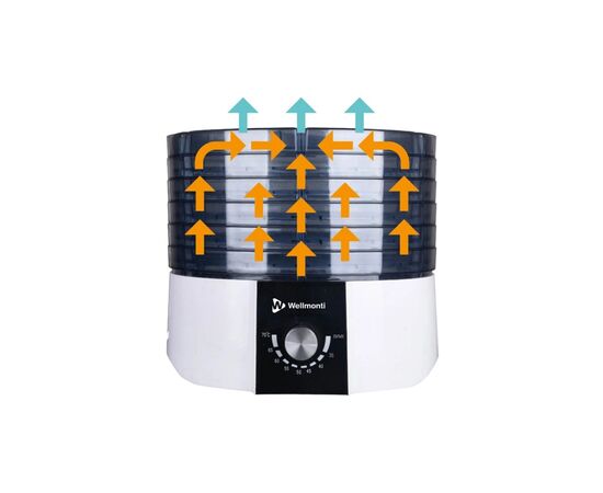 Сушка для овощей и фруктов Wellmonti WM-1011, изображение 2 Сушка для овощей и фруктов Wellmonti WM-1011, изображение 2