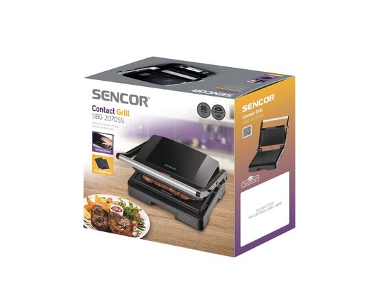Электрогриль Sencor SBG 2070SS, изображение 8 Электрогриль Sencor SBG 2070SS, изображение 8