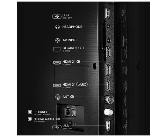 Телевизор Hisense 65A6Q, изображение 3 Телевизор Hisense 65A6Q, изображение 3