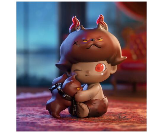 Фигурка Pop Mart сюрприз с коллекционной фигуркой DIMOO (серия No One's Gonna Sleep Tonight) (DMNGS-01), изображение 4 Фигурка Pop Mart сюрприз с коллекционной фигуркой DIMOO (серия No One's Gonna Sleep Tonight) (DMNGS-01), изображение 4
