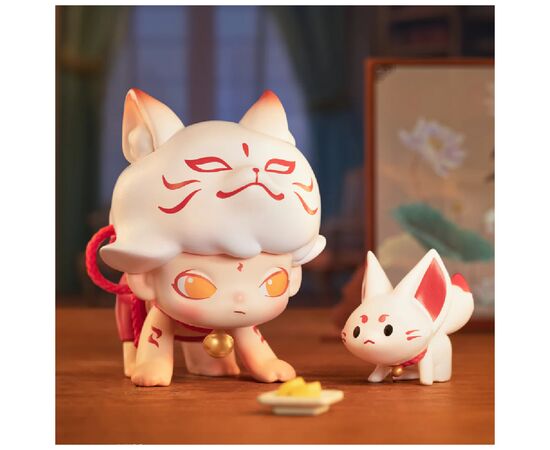Фигурка Pop Mart сюрприз с коллекционной фигуркой DIMOO (серия No One's Gonna Sleep Tonight) (DMNGS-01), изображение 6 Фигурка Pop Mart сюрприз с коллекционной фигуркой DIMOO (серия No One's Gonna Sleep Tonight) (DMNGS-01), изображение 6