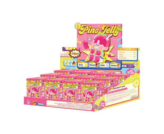 Фигурка Pop Mart сюрприз с коллекционной фигуркой PINO JELLY (серия Taste & Personality Quiz) (PJWS-01), изображение 4 Фигурка Pop Mart сюрприз с коллекционной фигуркой PINO JELLY (серия Taste & Personality Quiz) (PJWS-01), изображение 4