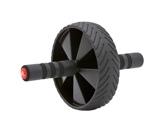 Ролик для преса Adidas Ab Wheel ADAC-11404 чорний D18 см (885652002370)