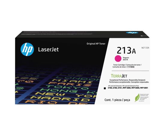 Картридж HP CLJ  213A Magenta 3K (W2133A)