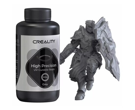 Фотополимерная смола Creality Resin, LCD 8K High Precision 1кг, gray (3302190003)