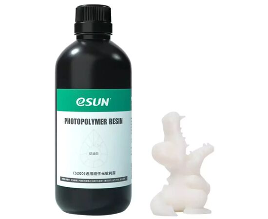 Фотополимерная смола eSUN S200 resin standard, 1кг, white milk (S200-MW1)