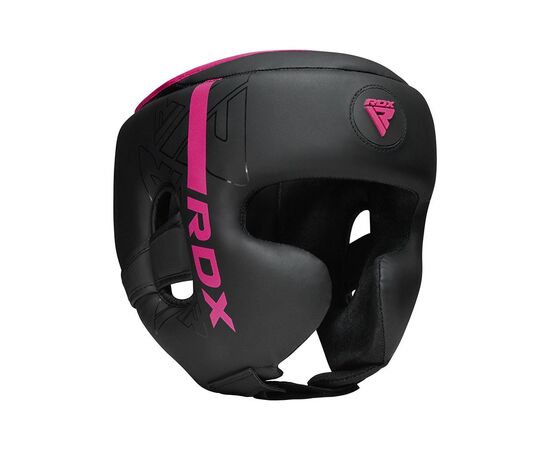 Боксерский шлем RDX F6 Kara Matte Pink S (HGR-F6MP-S), изображение 4 Боксерский шлем RDX F6 Kara Matte Pink S (HGR-F6MP-S), изображение 4